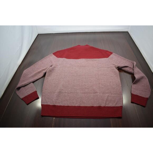 40033 New Bobby Jones 1930 100% Wool Zip Neck Pullover Sweater Medium $245 - Picture 8 of 8